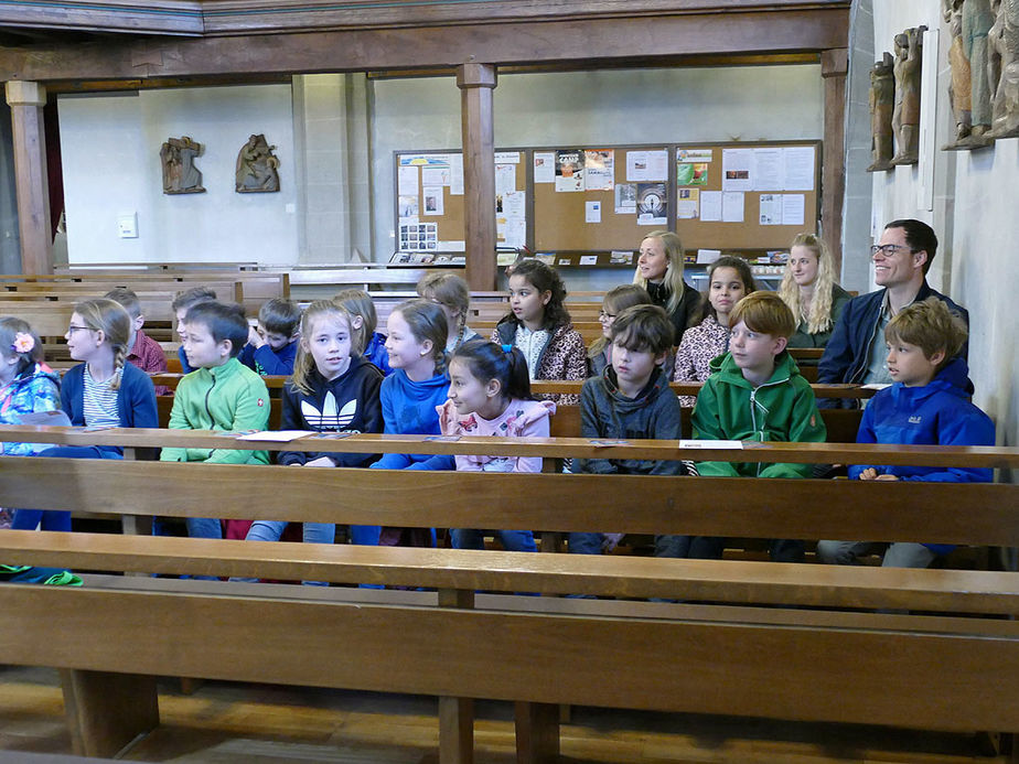 Dankgottesdienst der Kommunionkinder (Foto: Karl-Franz Thiede)